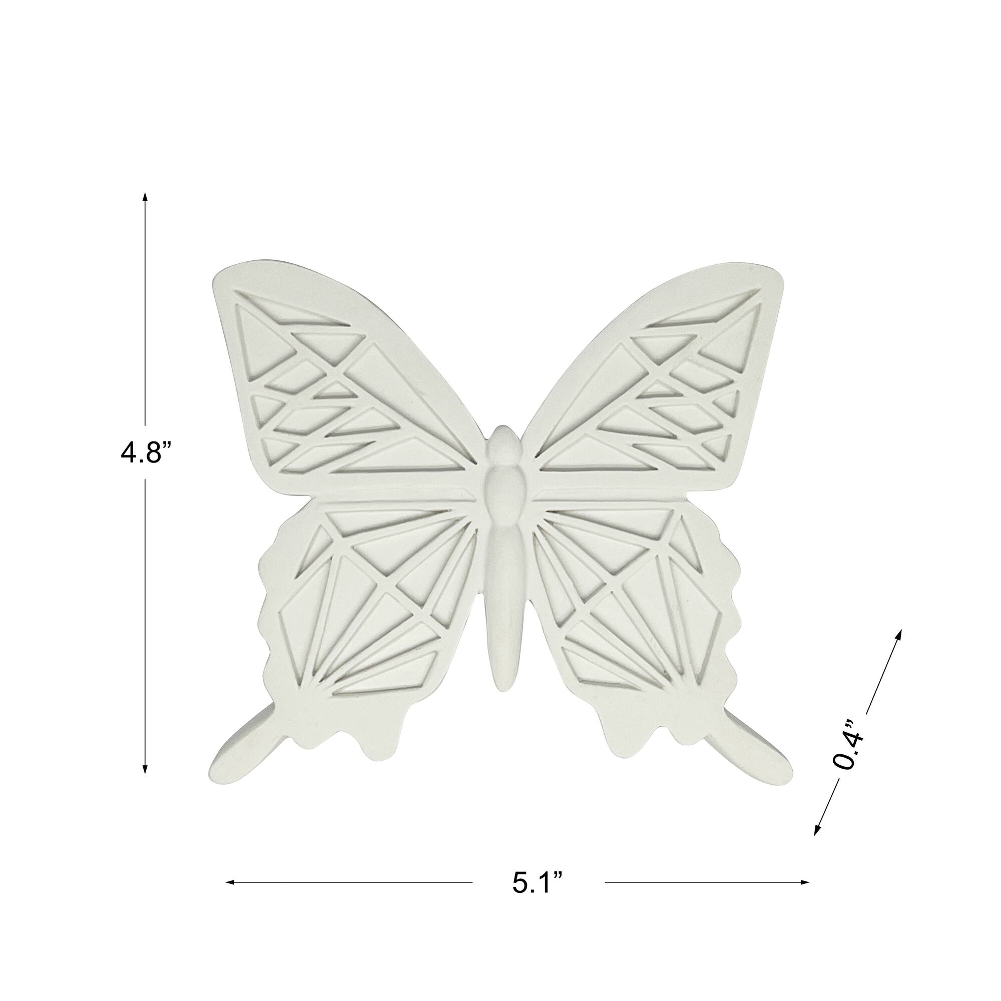 Jonathan Adler x Michaels 5" Geometric DIY Resin Butterfly Figurine